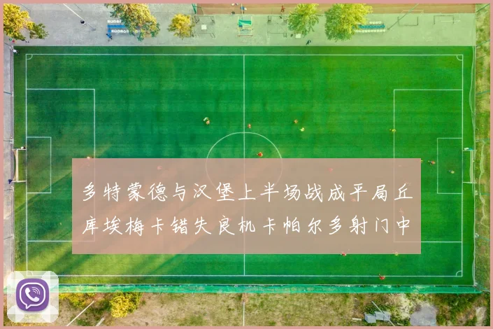 多特蒙德与汉堡上半场战成平局丘库埃梅卡错失良机卡帕尔多射门中柱
